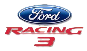 Ford Racing 3 title screen for Nintendo DS